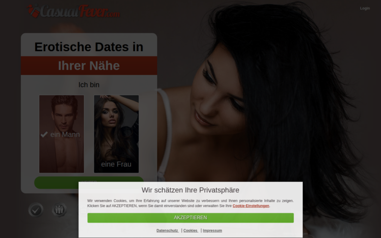 casualfever.com Bewertung Webseite Screenshot