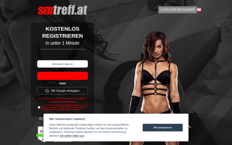 smtreff.at Bewertung Webseite Screenshot