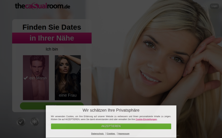 thecasualroom.de Bewertung Webseite Screenshot